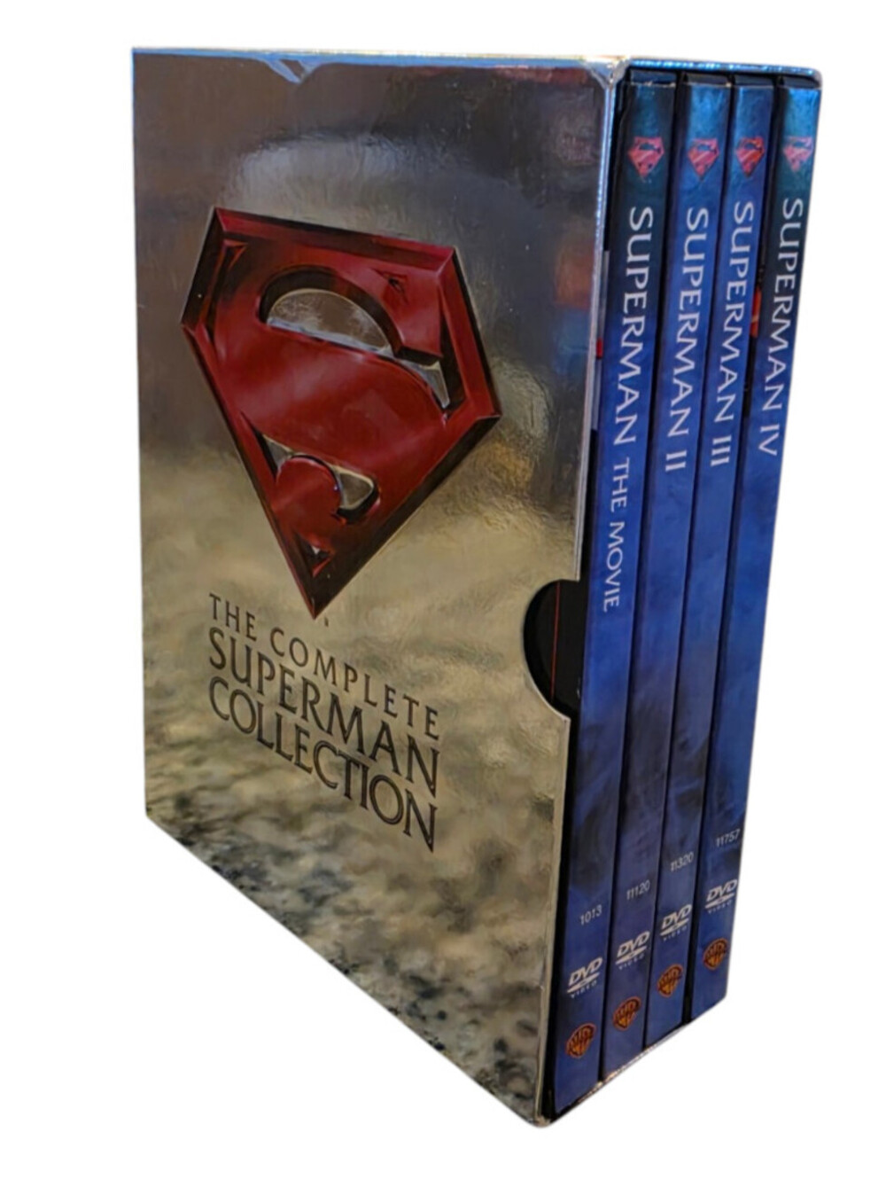 The Complete Superman Collection DVD 2001 4-Disc Box Set Christopher Reeve I-IV